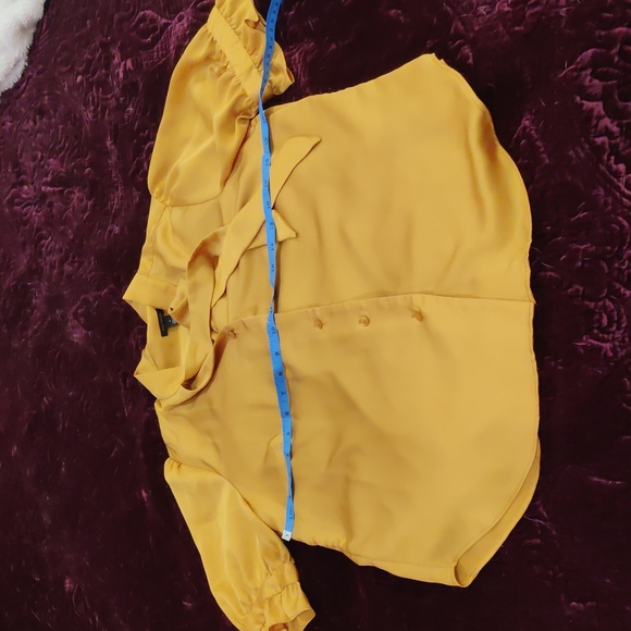 Ann Taylor tie neck blouse, size M - Picture 4 of 8